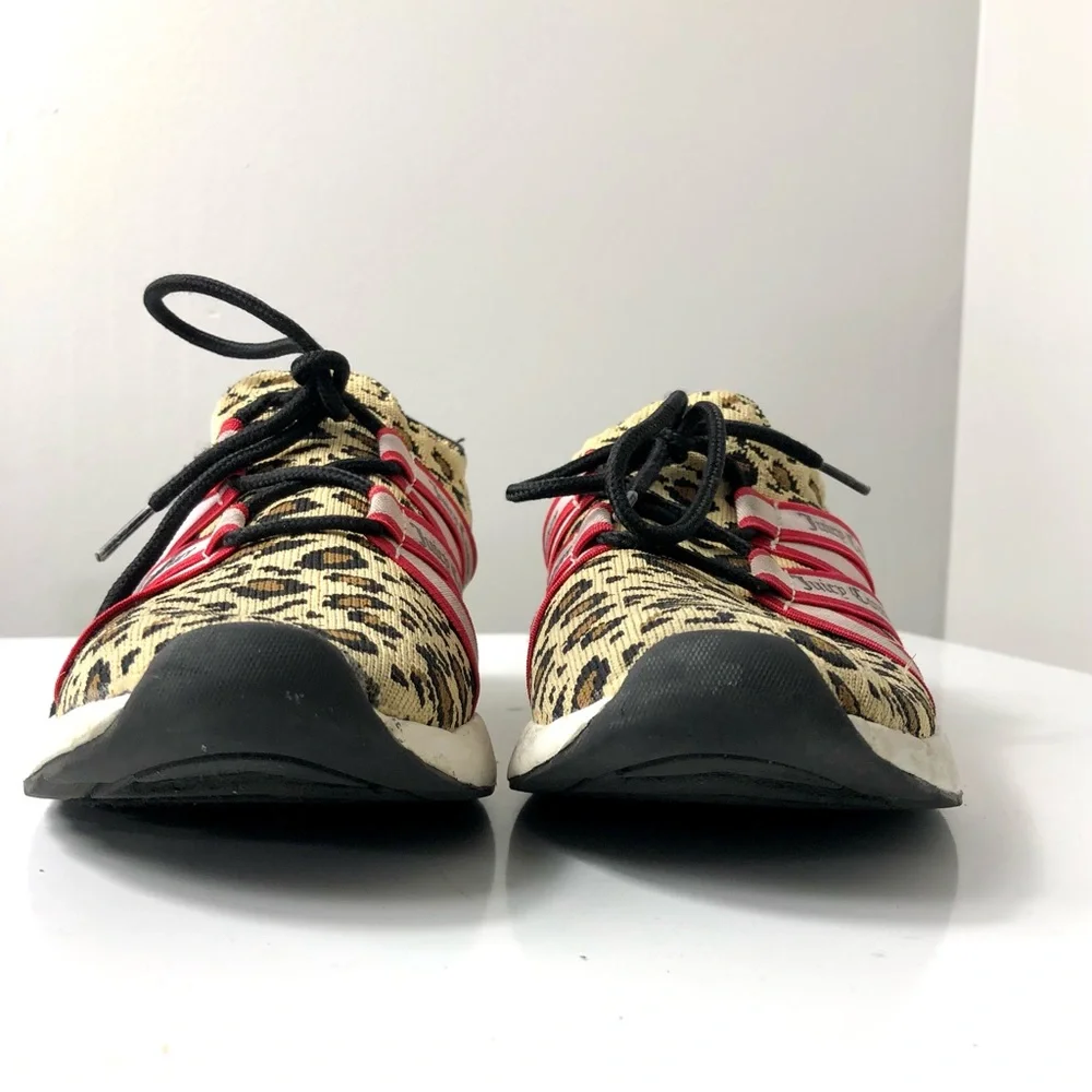 JUICY COUTURE Animal Print Knit Flex Athletic Shoes